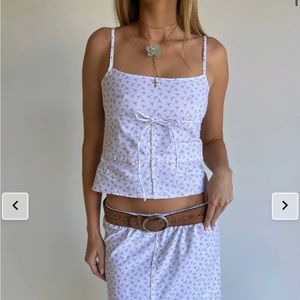 FRANKIES BIKINIS X SYDNEY SWEENEY Mel Tank size Medium